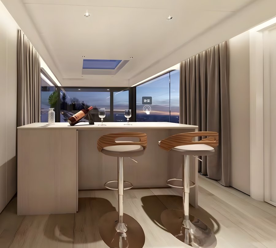 Interior Cápsula AVITA K5 — barra